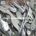 alloy steel motor bracket investment casting part